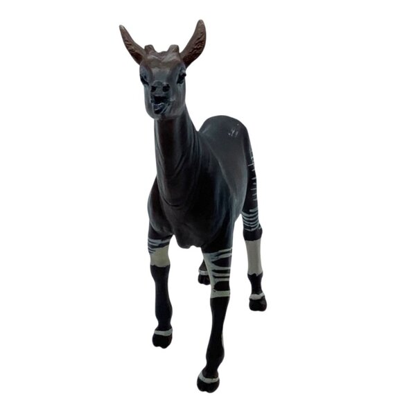 Vtg 1999 Safari Ltd. Okapi Model Figurine Collectible 5" Africa Animal African - Picture 2 of 6